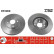 Disco de freno delantero DF2658 TRW, Miniatura 2