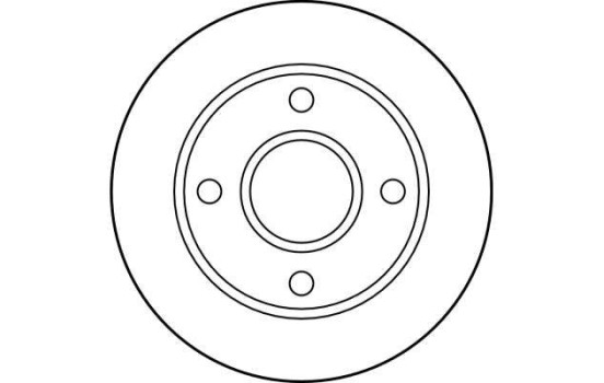 Disco de freno delantero DF2752 TRW, Imagen 3