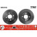 Disco de freno delantero DF2753 TRW, Miniatura 2