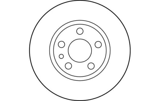 Disco de freno delantero DF2754 TRW, Imagen 3