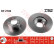 Disco de freno delantero DF2769 TRW
