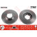 Disco de freno delantero DF2786 TRW