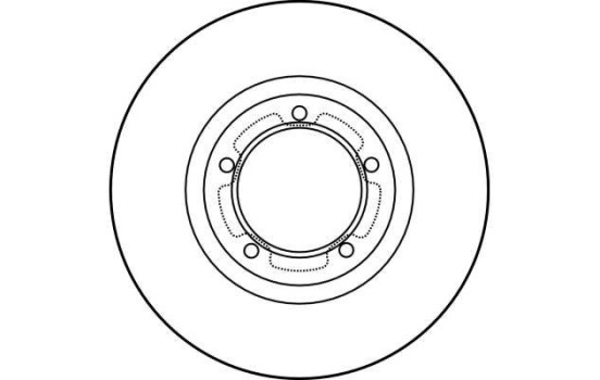 Disco de freno delantero DF2786 TRW, Imagen 3
