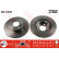 Disco de freno delantero DF2797 TRW