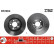 Disco de freno delantero DF2804 TRW, Miniatura 2