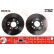 Disco de freno delantero DF2814 TRW