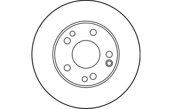 Disco de freno delantero DF2814 TRW, Imagen 3