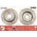 Disco de freno delantero DF3021 TRW, Miniatura 3