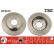 Disco de freno delantero DF4019 TRW, Miniatura 2