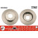 Disco de freno delantero DF4022 TRW, Miniatura 2
