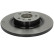 Disco de freno delantero DF4025 TRW