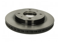 Disco de freno delantero DF4081 TRW