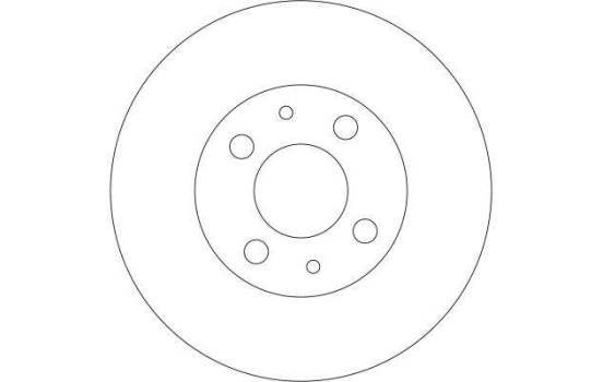 Disco de freno delantero DF4107 TRW, Imagen 3