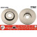 Disco de freno delantero DF4125S TRW, Miniatura 2