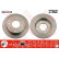 Disco de freno delantero DF4132 TRW