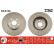 Disco de freno delantero DF4160 TRW