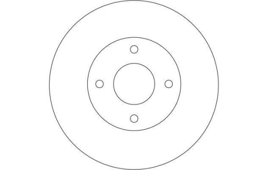 Disco de freno delantero DF4169 TRW, Imagen 3