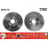 Disco de freno delantero DF4179 TRW, Miniatura 2
