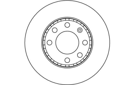 Disco de freno delantero DF4205 TRW, Imagen 3
