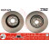 Disco de freno delantero DF4222S TRW
