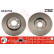 Disco de freno delantero DF4275S TRW