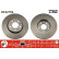 Disco de freno delantero DF4275S TRW, Miniatura 2