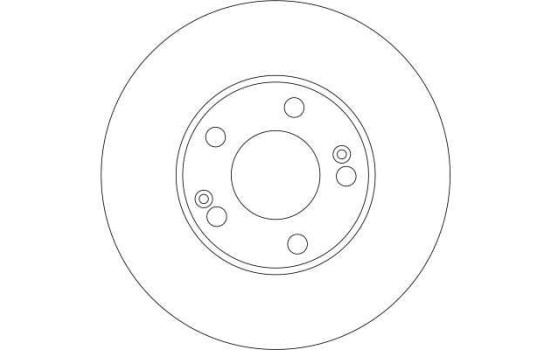Disco de freno delantero DF4291 TRW, Imagen 3