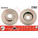 Disco de freno delantero DF4316 TRW