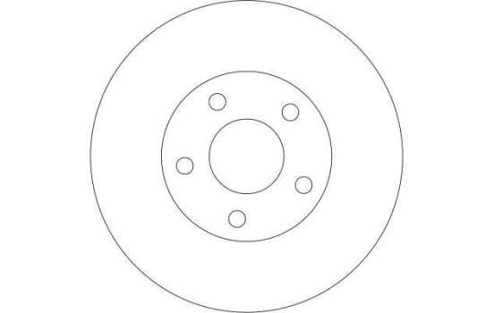 Disco de freno delantero DF4316 TRW, Imagen 3