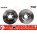 Disco de freno delantero DF4346 TRW