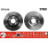 Disco de freno delantero DF4346 TRW, Miniatura 2