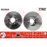 Disco de freno delantero DF4359 TRW