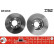 Disco de freno delantero DF4359 TRW, Miniatura 2