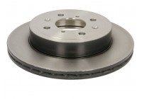 Disco de freno delantero DF4376 TRW