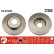 Disco de freno delantero DF4390S TRW
