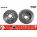 Disco de freno delantero DF4410 TRW