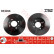 Disco de freno delantero DF4496 TRW