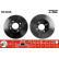 Disco de freno delantero DF4496 TRW, Miniatura 2