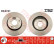 Disco de freno delantero DF4741 TRW