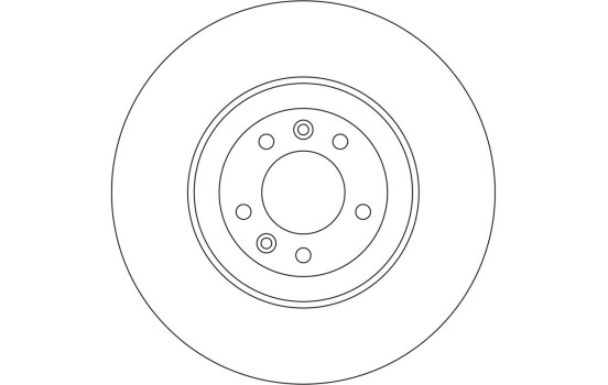 Disco de freno delantero DF4748S TRW, Imagen 6