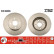 Disco de freno delantero DF4806 TRW, Miniatura 2