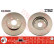 Disco de freno delantero DF4808 TRW