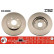Disco de freno delantero DF4808 TRW, Miniatura 2