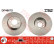 Disco de freno delantero DF4867S TRW
