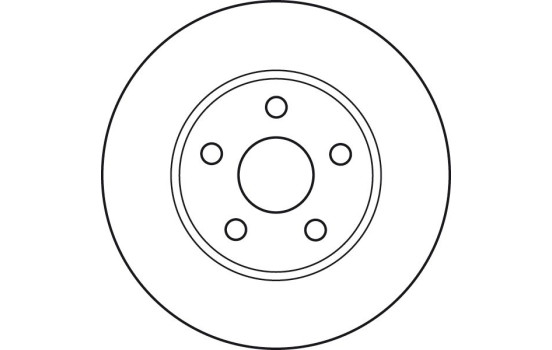 Disco de freno delantero DF4877 TRW, Imagen 3