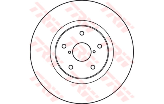 Disco de freno delantero DF4930S TRW, Imagen 2