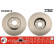 Disco de freno delantero DF6001S TRW, Miniatura 2