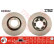 Disco de freno delantero DF6022 TRW