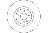 Disco de freno DF3959S TRW