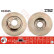 Disco de freno DF4945 TRW